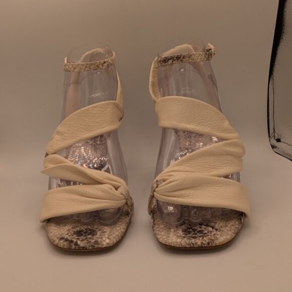 Louise Et Cie HETTY Ankle Strap Open Toe Fashion Heeled Sandals SZ 6.5 - Picture 6 of 10